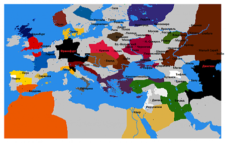 Провинции в «Булатной стали», моде к игре Medieval II: Total War.