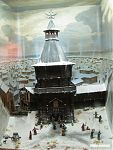 Рождественская башня свияжской крепости. Середина XVI века. Реконструкция.