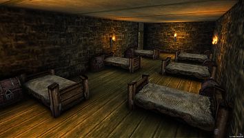 Замок Старого лагеря. Казармы стражи. Замок Старого лагеря. Казармы стражи.
