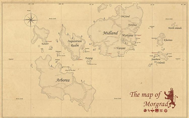 Карта Модрага. Карта Модрага.