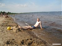 Собственно, от наших волжских пляжей и не отличить. Собственно, от наших волжских пляжей и не отличить.